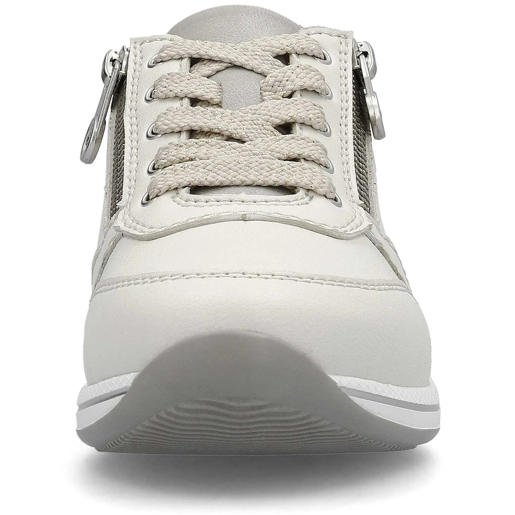 Rieker Women'S Sneaker Low Cream White
