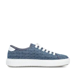 Rieker Women'S Sneaker Low Slate Blue