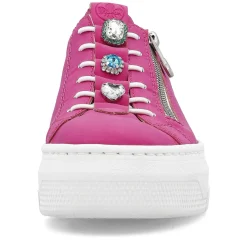 Rieker Women'S Sneaker Low Blood Pink