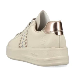 Rieker Women'S Sneaker Low Light Beige