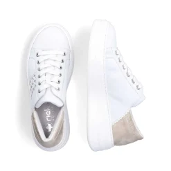 Rieker Women'S Sneaker Low Brilliant White