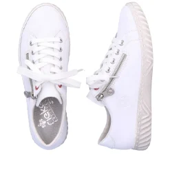 Rieker Women'S Sneaker Low Pure White