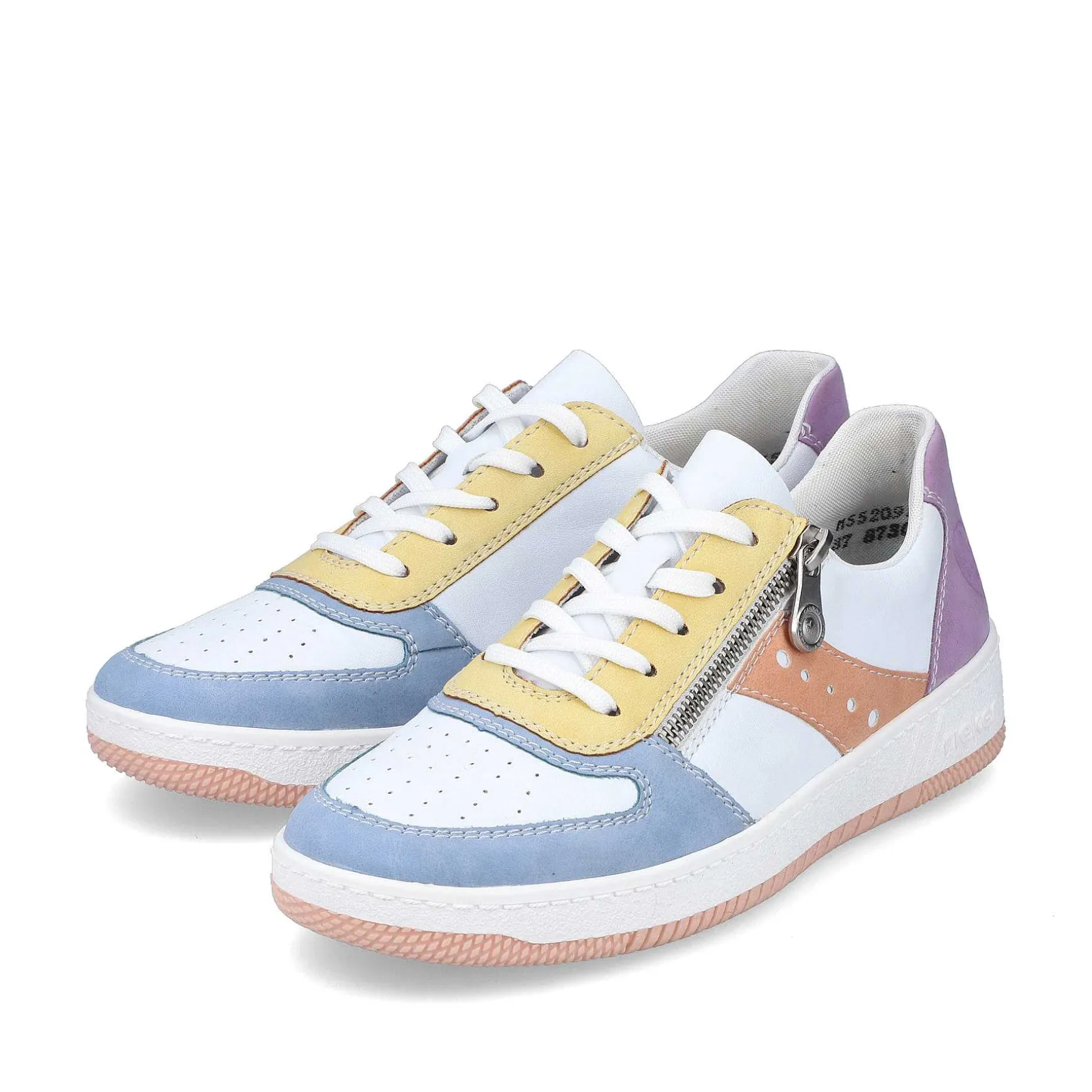 Rieker Women'S Sneaker Low White-Colorful