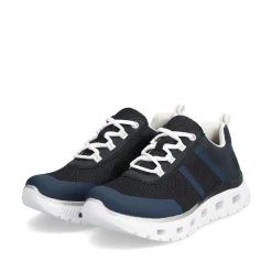 Rieker Women'S Sneaker Low Steel Blue