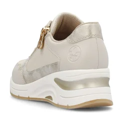 Rieker Women'S Sneaker Low Light Beige