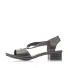 Rieker Women'S Strappy Sandals Night Black