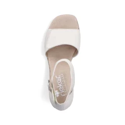 Rieker Women'S Strappy Sandals Light Beige
