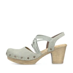 Rieker Women'S Strappy Sandals Mint Green