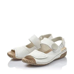 Rieker Women'S Strappy Sandals Pure White