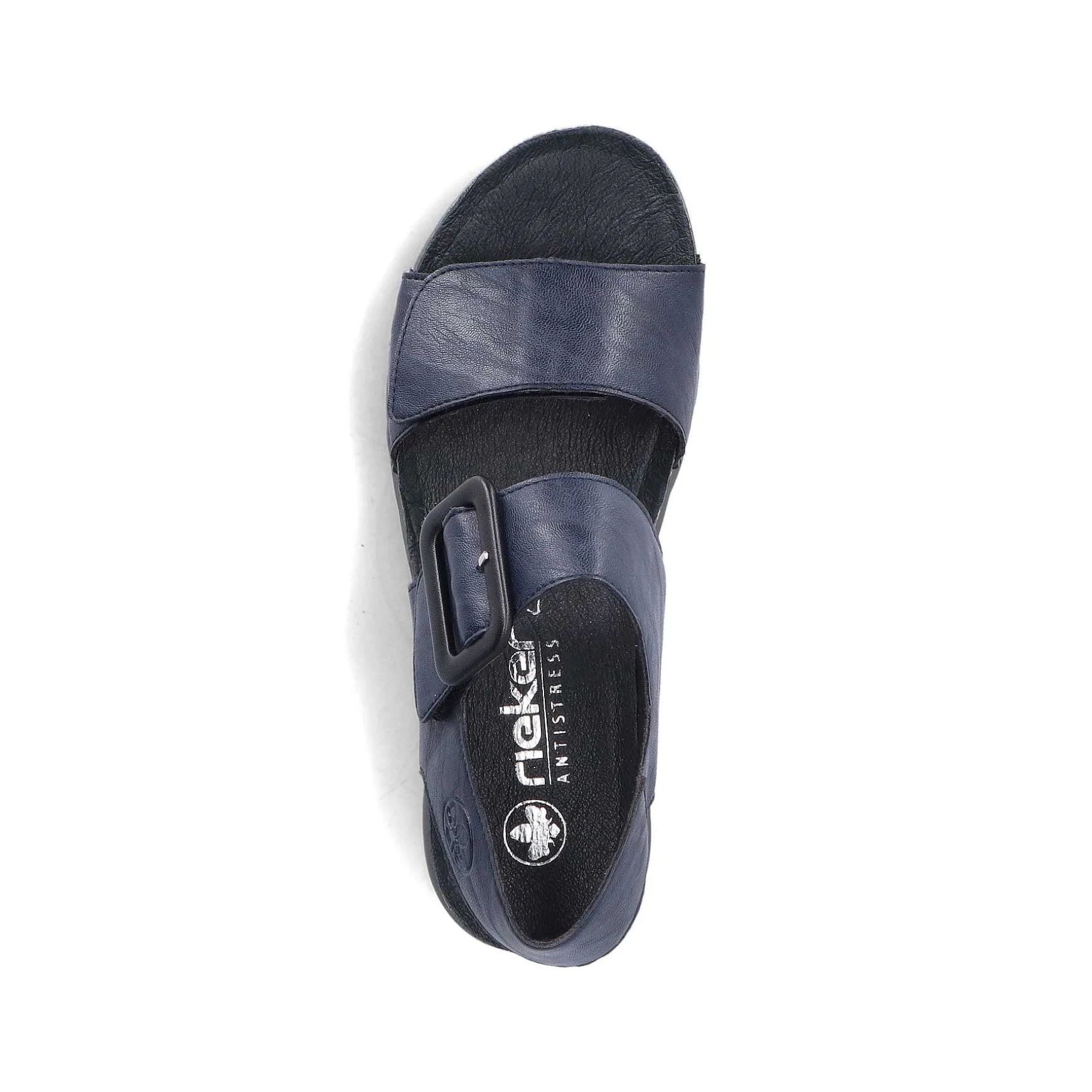 Rieker Women'S Strappy Sandals Steel Blue