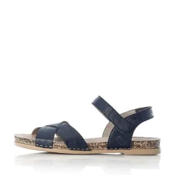Rieker Women'S Strappy Sandals Pacific Blue