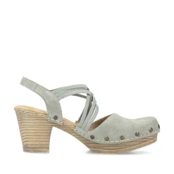 Rieker Women'S Strappy Sandals Mint Green