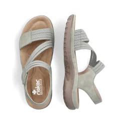 Rieker Women'S Strappy Sandals Mint Green
