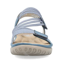 Rieker Women'S Strappy Sandals Sky Blue