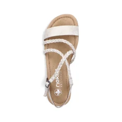 Rieker Women'S Strappy Sandals Light Beige