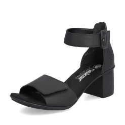 Rieker Women'S Strappy Sandals Jet Black