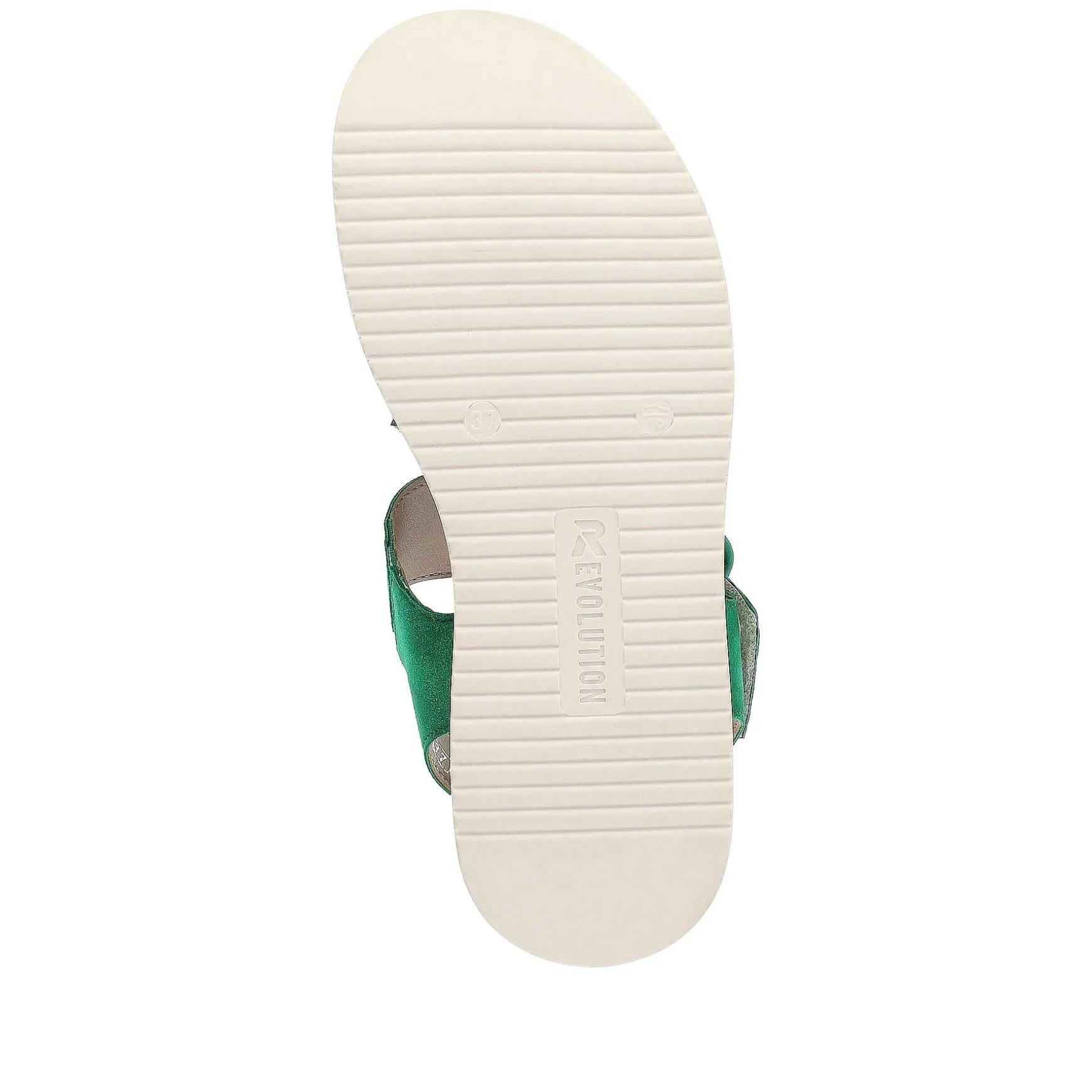 Rieker Women'S Strappy Sandals Emerald Green
