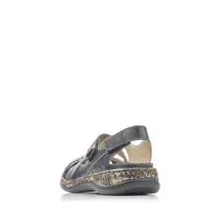 Rieker Women'S Strappy Sandals Navy Blue