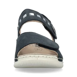 Rieker Women'S Strappy Sandals Steel Blue