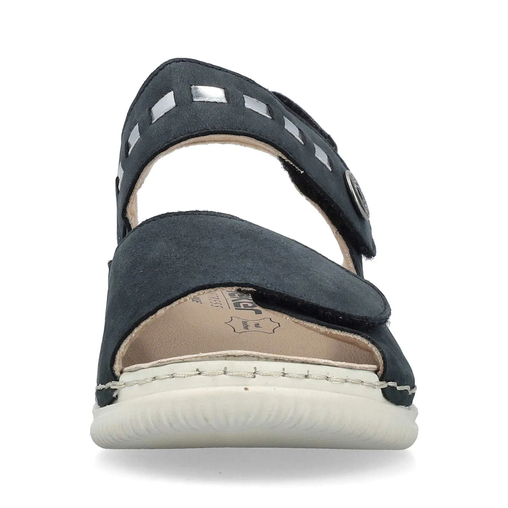 Rieker Women'S Strappy Sandals Steel Blue