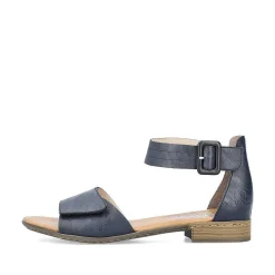 Rieker Women'S Strappy Sandals Azure Blue