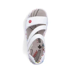 Rieker Women'S Strappy Sandals Lily White