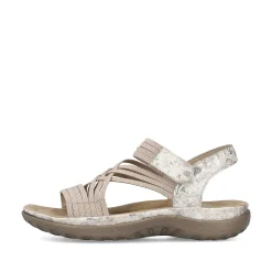 Rieker Women'S Strappy Sandals Cream Beige
