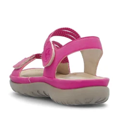 Rieker Women'S Strappy Sandals Pink