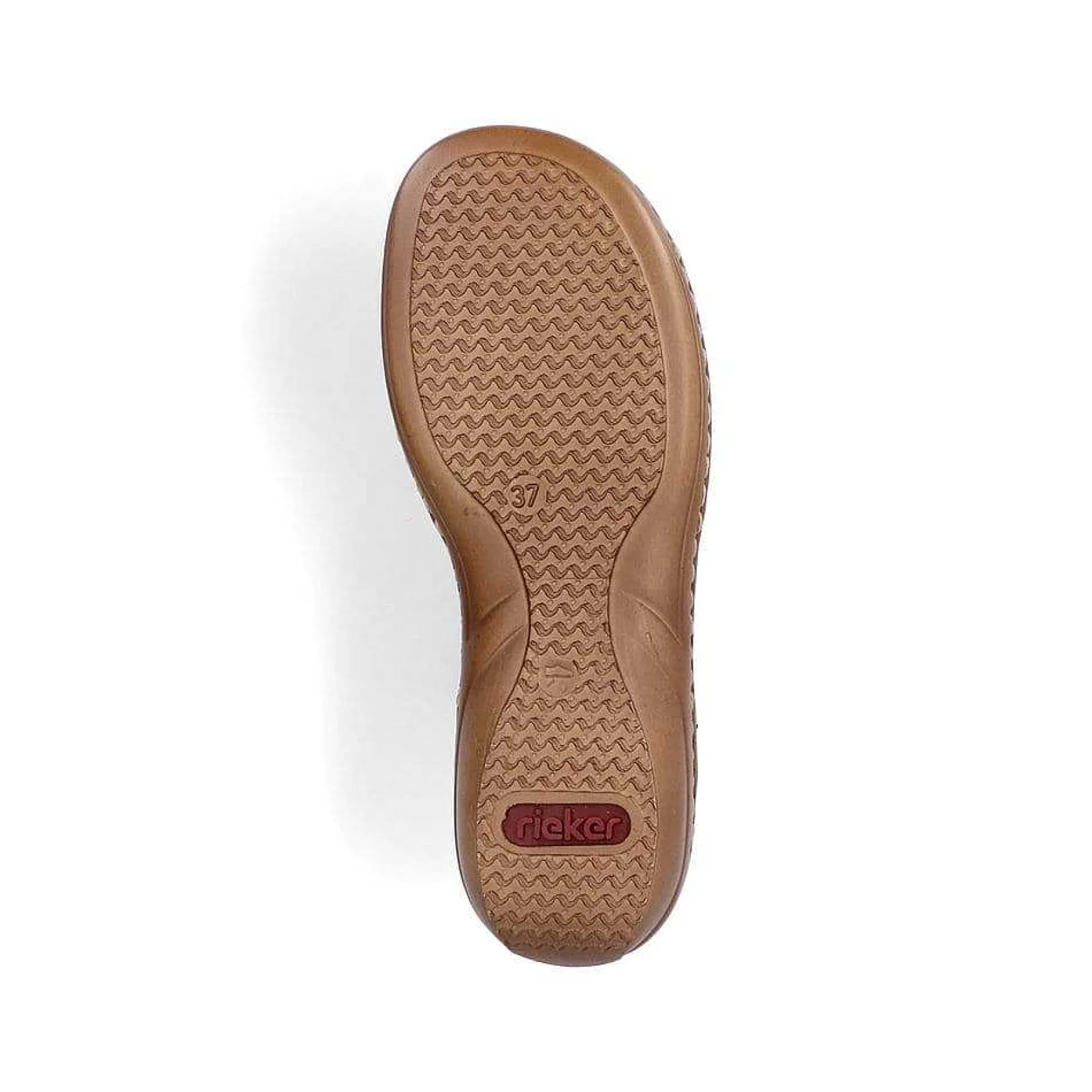 Rieker Women'S Strappy Sandals Nut Brown-Deep Black