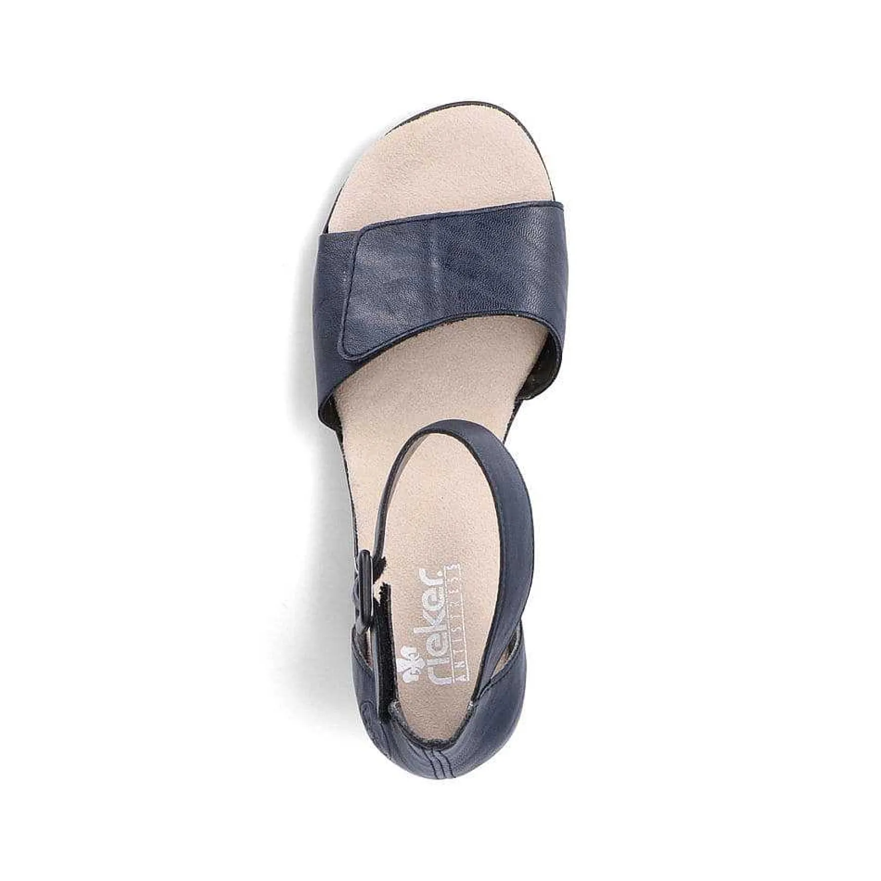 Rieker Women'S Strappy Sandals Navy Blue