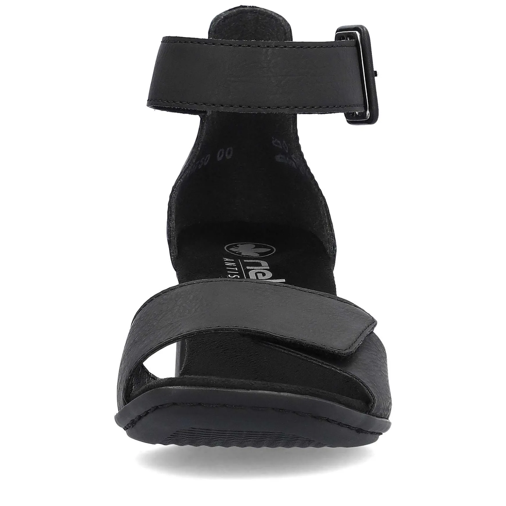 Rieker Women'S Strappy Sandals Jet Black