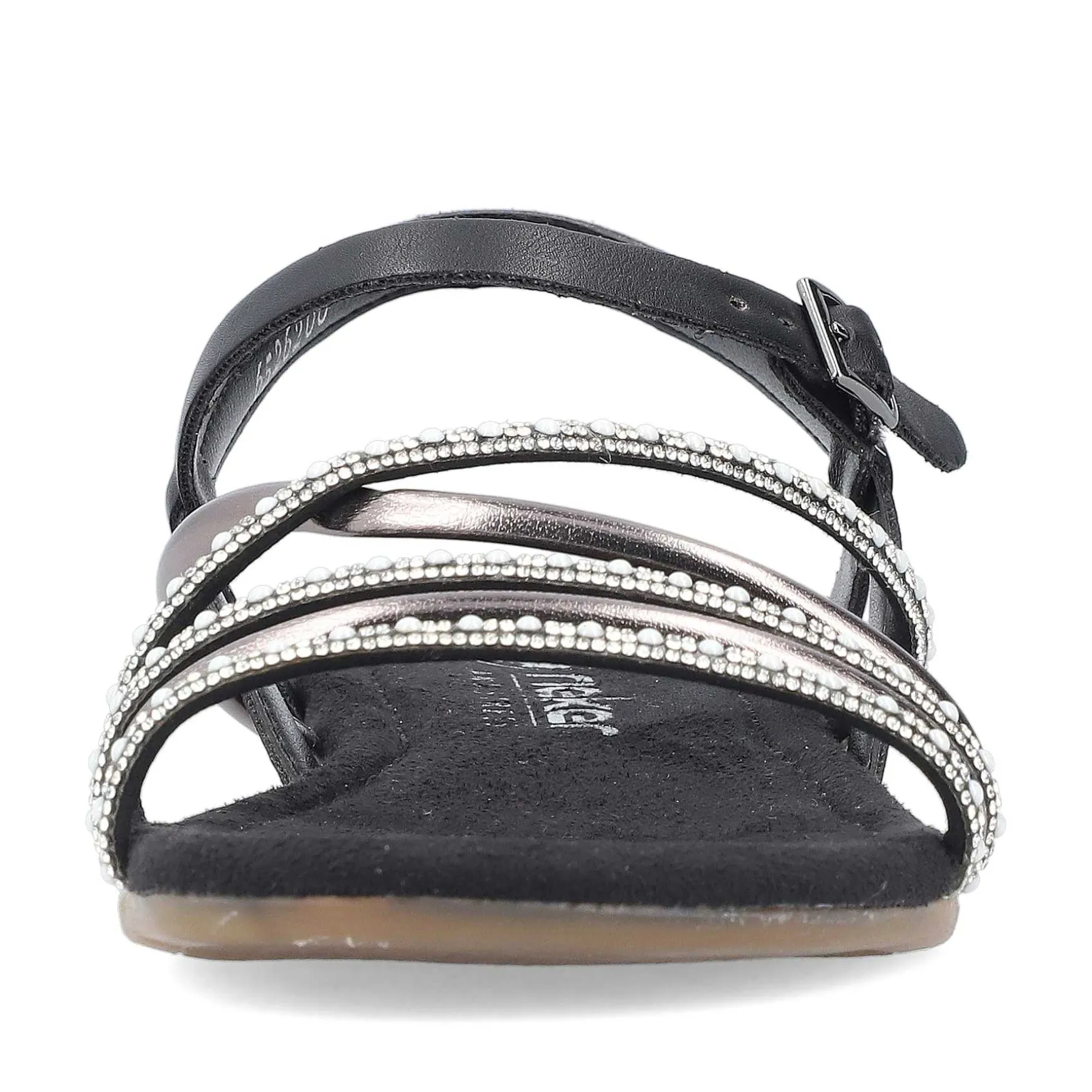 Rieker Women'S Strappy Sandals Jet Black