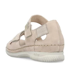 Rieker Women'S Strappy Sandals Light Beige