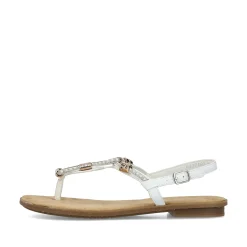 Rieker Women'S Strappy Sandals In Crystal White