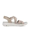Rieker Women'S Trekking Sandals Clay Beige