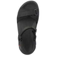 Rieker Women'S Trekking Sandals Deep Black