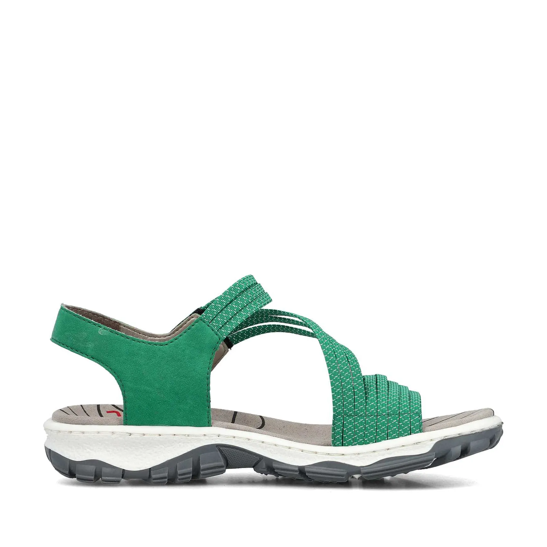 Rieker Women'S Trekking Sandals Grass Green