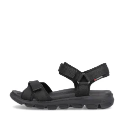 Rieker Women'S Trekking Sandals Deep Black