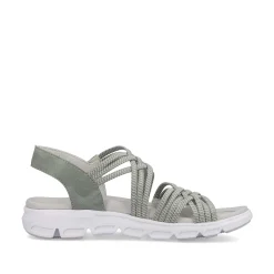 Rieker Women'S Trekking Sandals Mint Green
