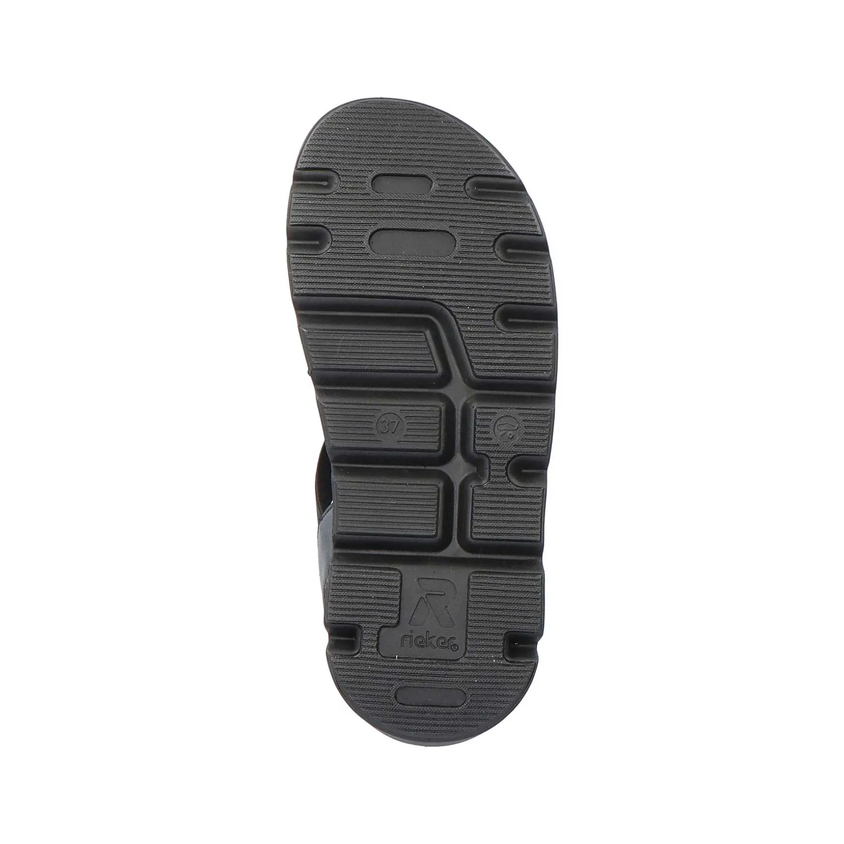Rieker Women'S Trekking Sandals Deep Black