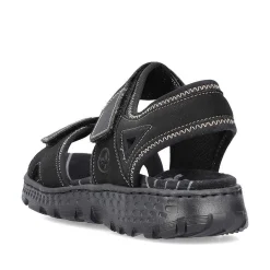 Rieker Women'S Trekking Sandals Night Black