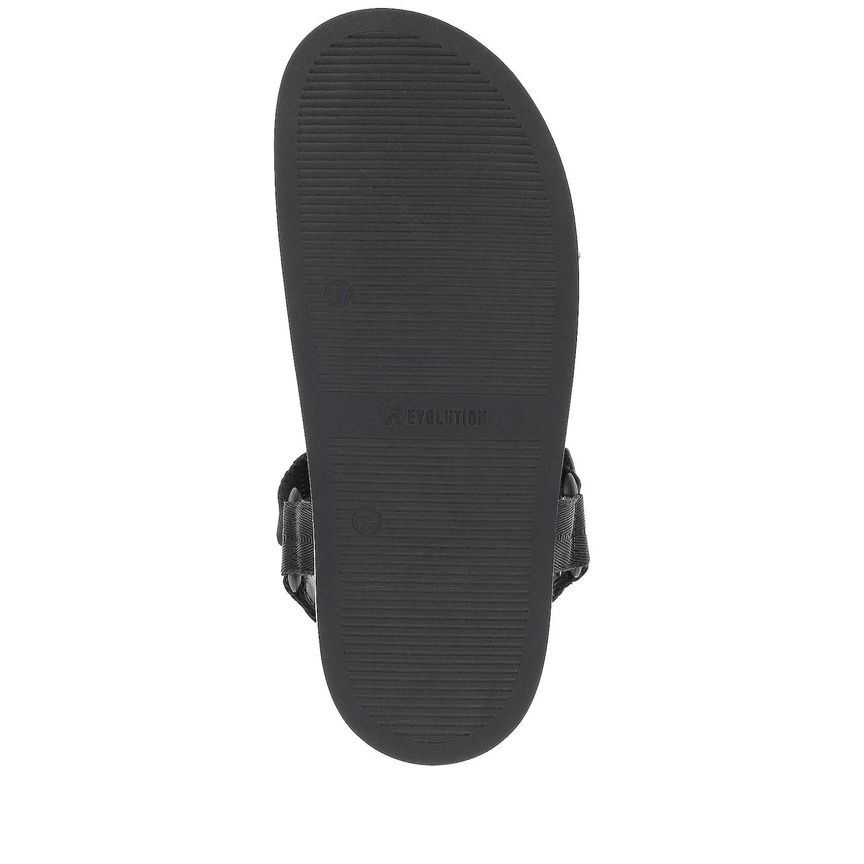 Rieker Women'S Trekking Sandals Deep Black