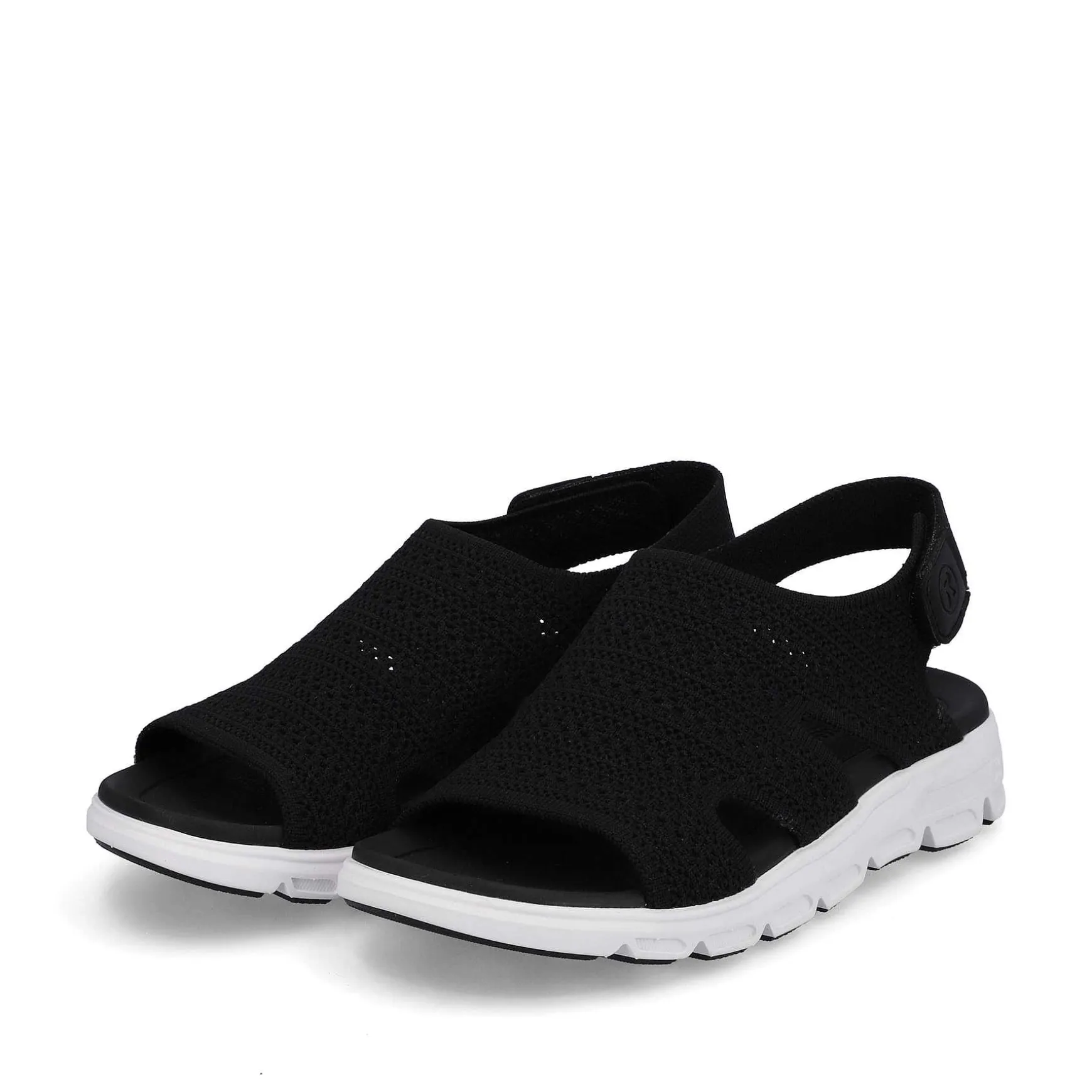Rieker Women'S Trekking Sandals Deep Black