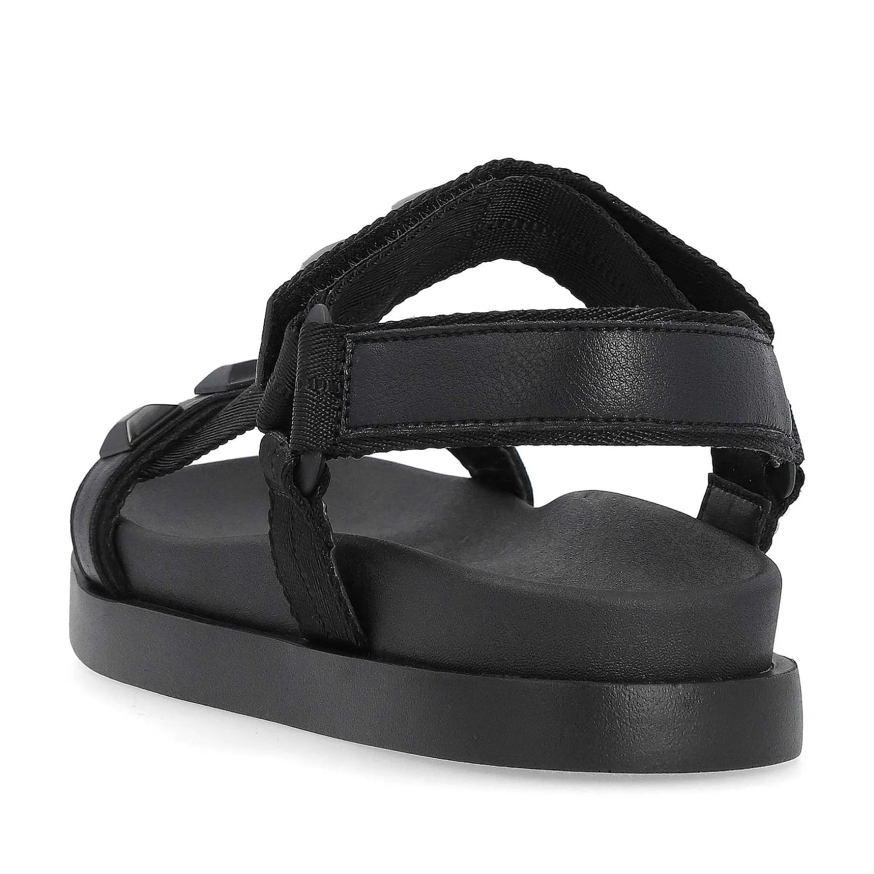 Rieker Women'S Trekking Sandals Deep Black