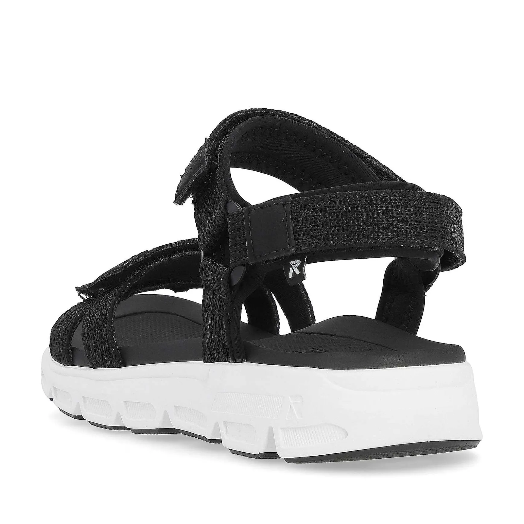 Rieker Women'S Trekking Sandals Deep Black