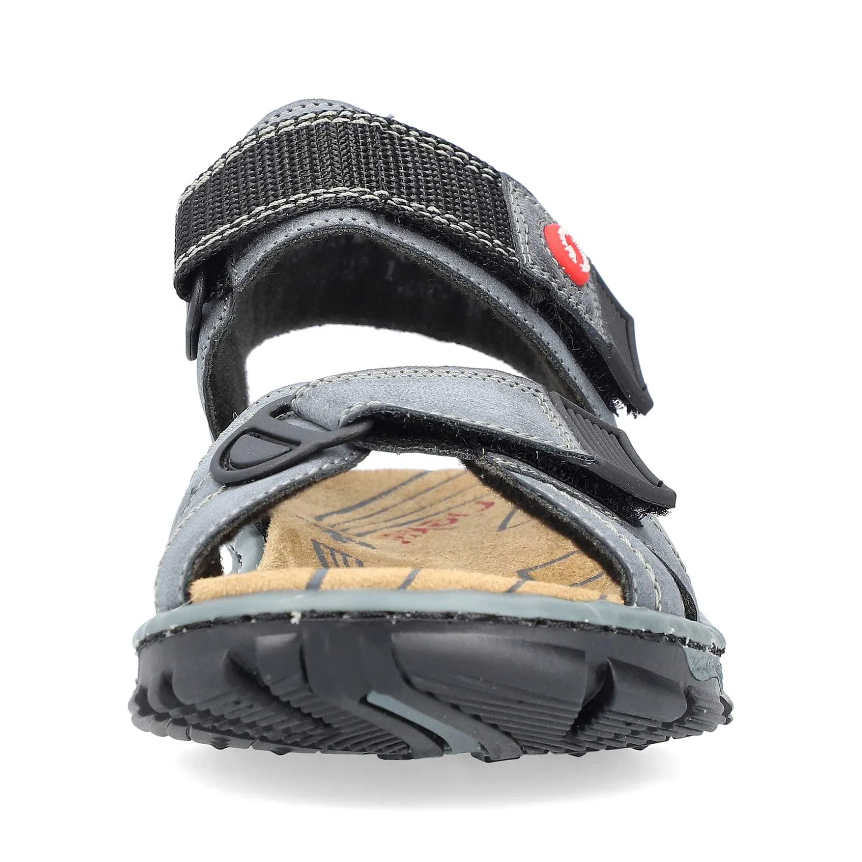 Rieker Women'S Trekking Sandals Blue Gray
