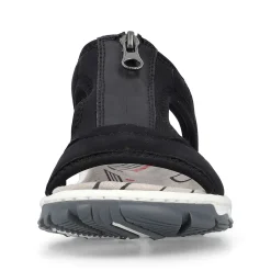 Rieker Women'S Trekking Sandals Jet Black