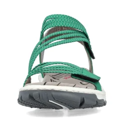Rieker Women'S Trekking Sandals Grass Green