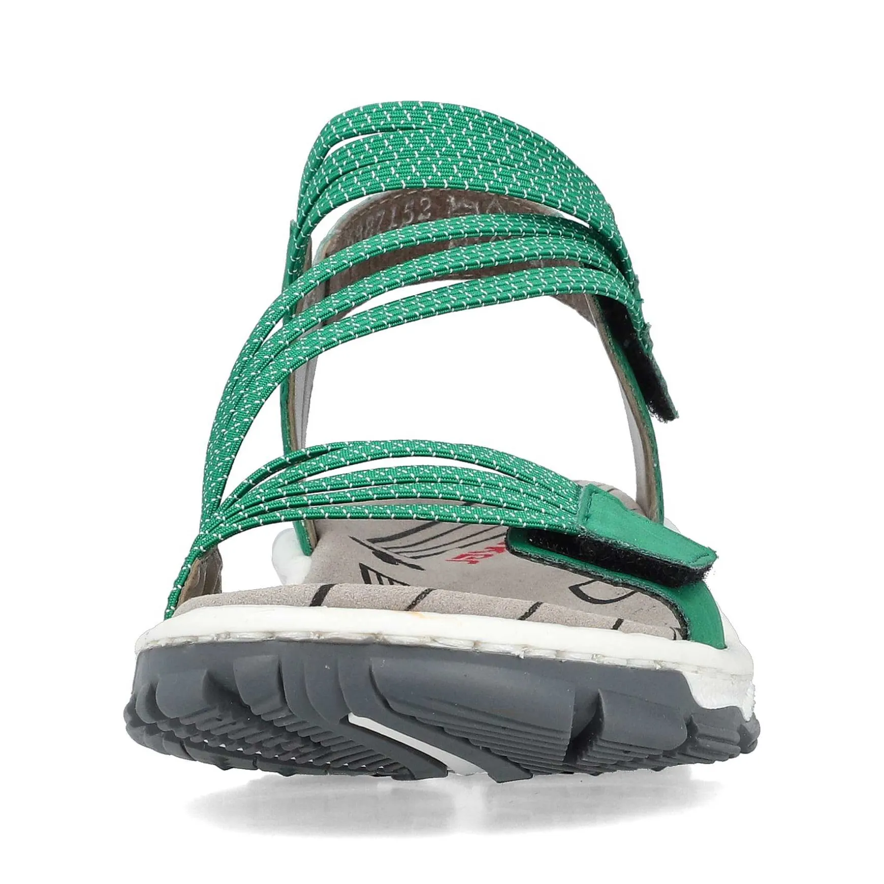 Rieker Women'S Trekking Sandals Grass Green