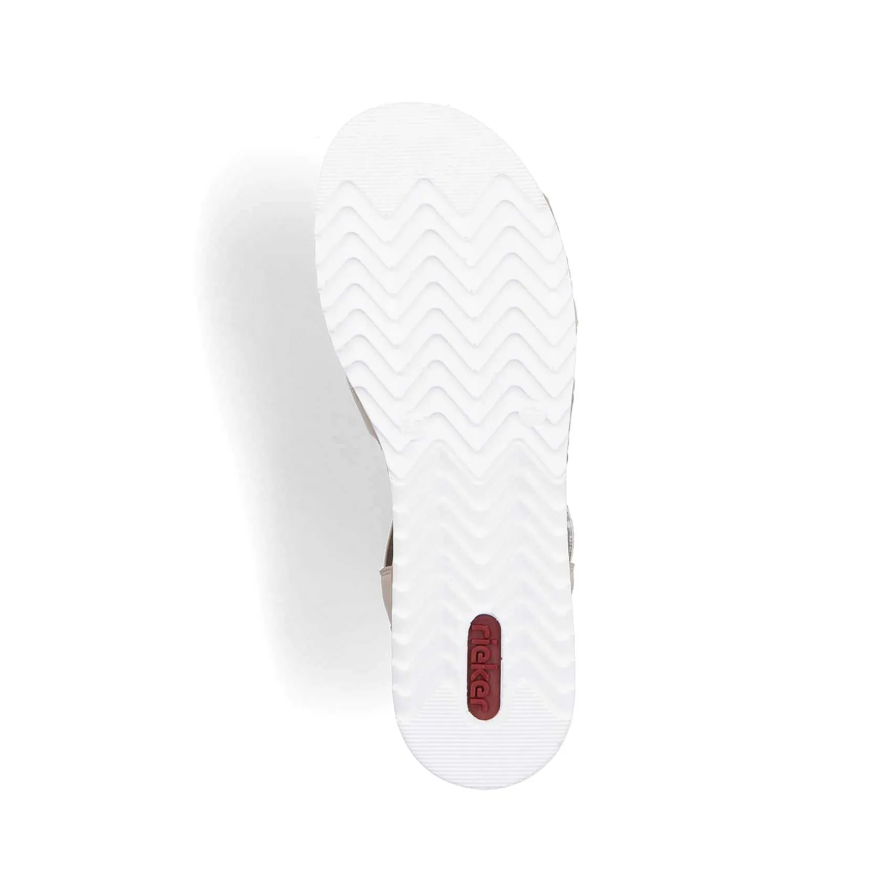 Rieker Women'S Wedge Sandals Cream Beige